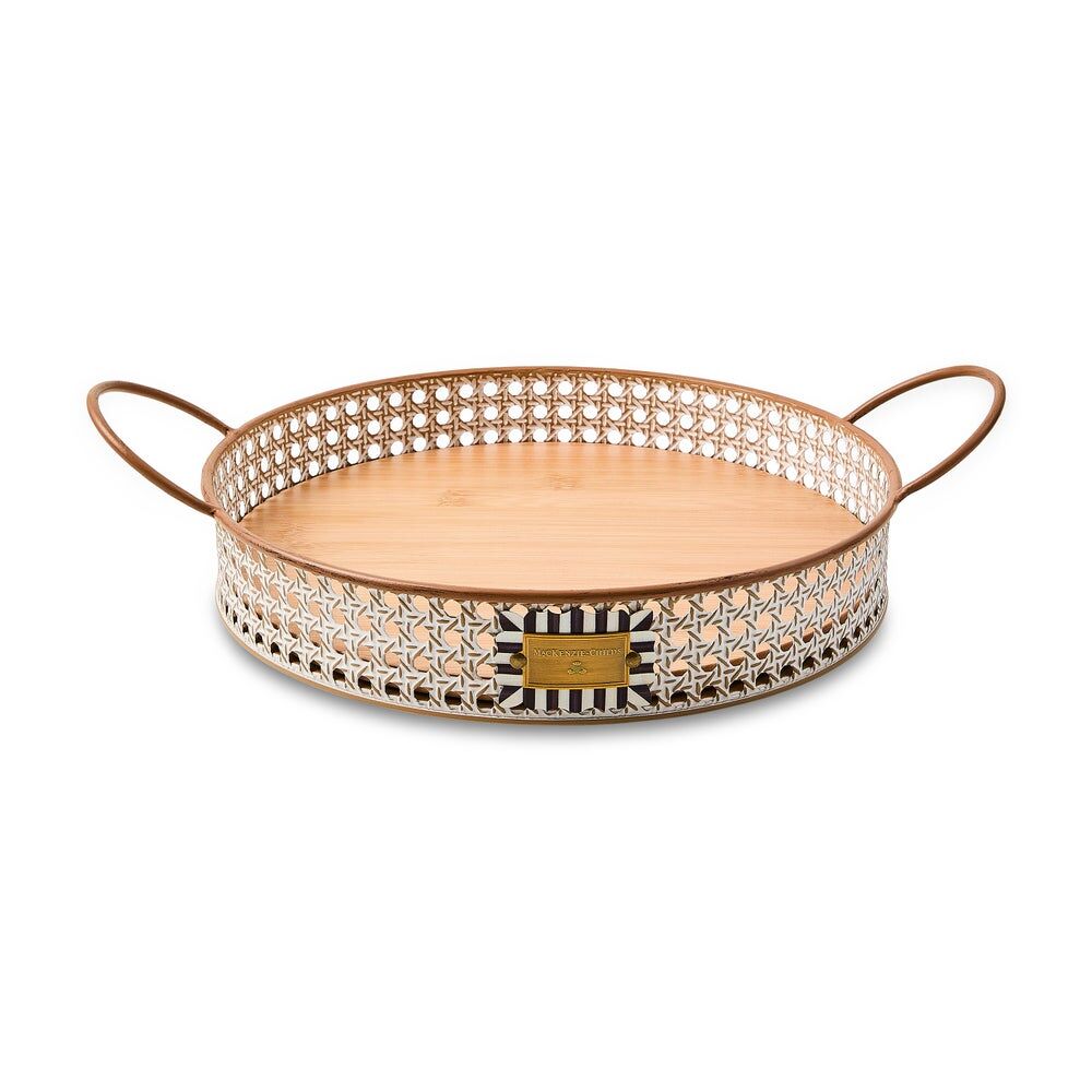 Cane Small Serving Tray