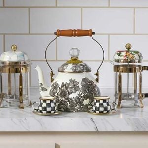 Sterling English Garden 2 Quart Tea Kettle