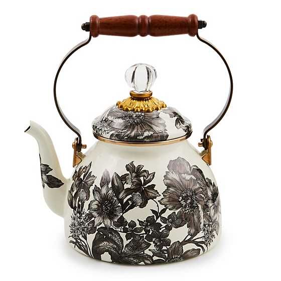 MacKenzie-ChildsSterling English Garden 2 Quart Tea Kettle