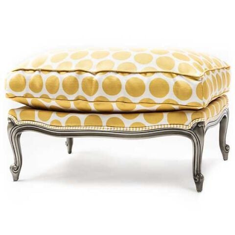 Spot On Buttercup Ottoman