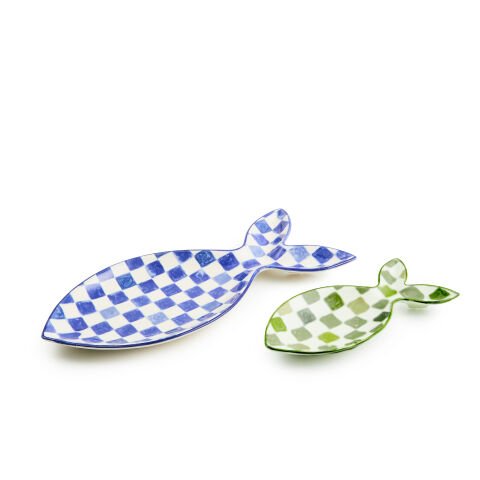 Go Fish Serving Platters, Set of 2